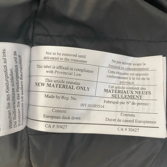 ADD Puffer Down Hooded Junior Jacket XS or 12Y - Picture 4 of 15